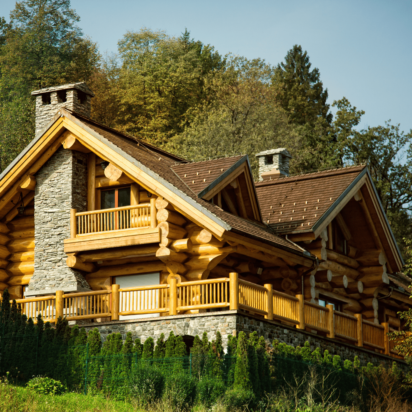  kit de cabaña de madera pequeña