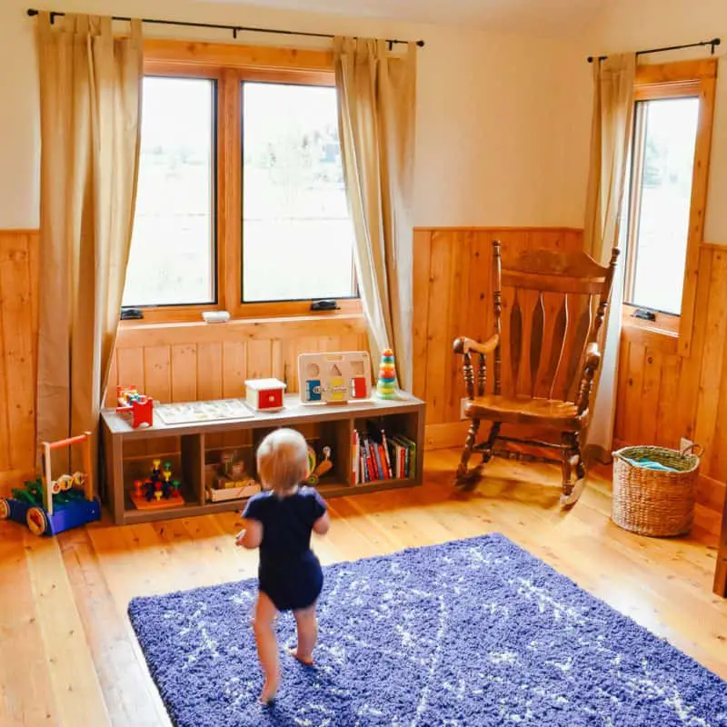 How to Set Up a Montessori Nursery & Our Nursery Tour