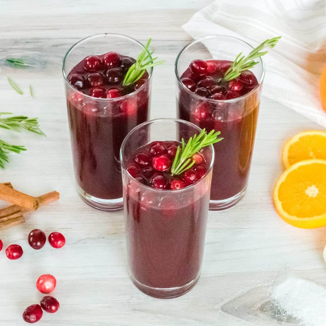 Red Wine Christmas Sangria