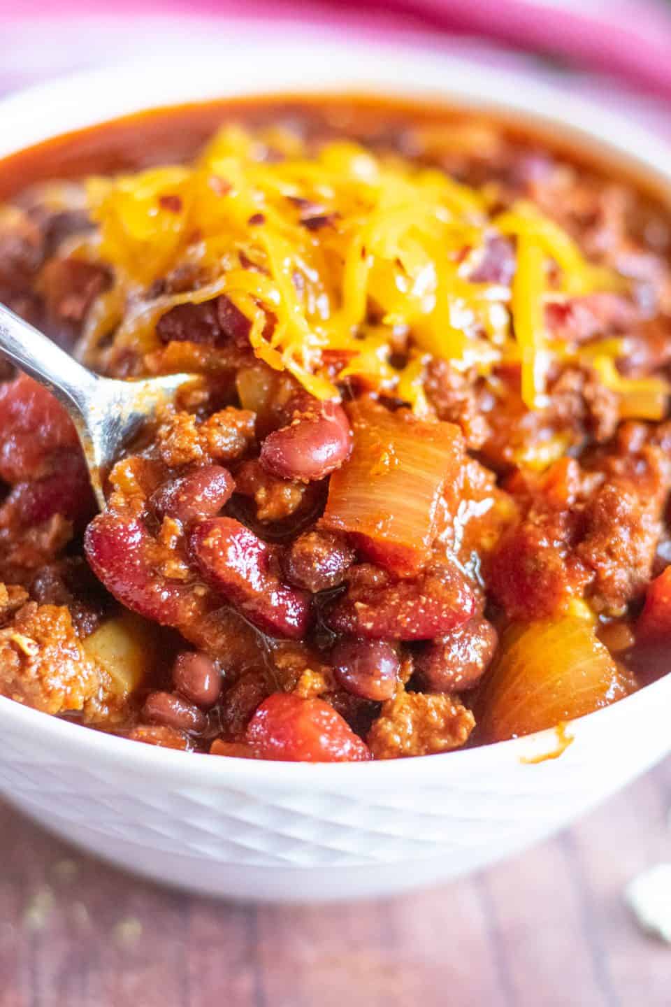 best ground beef chili
