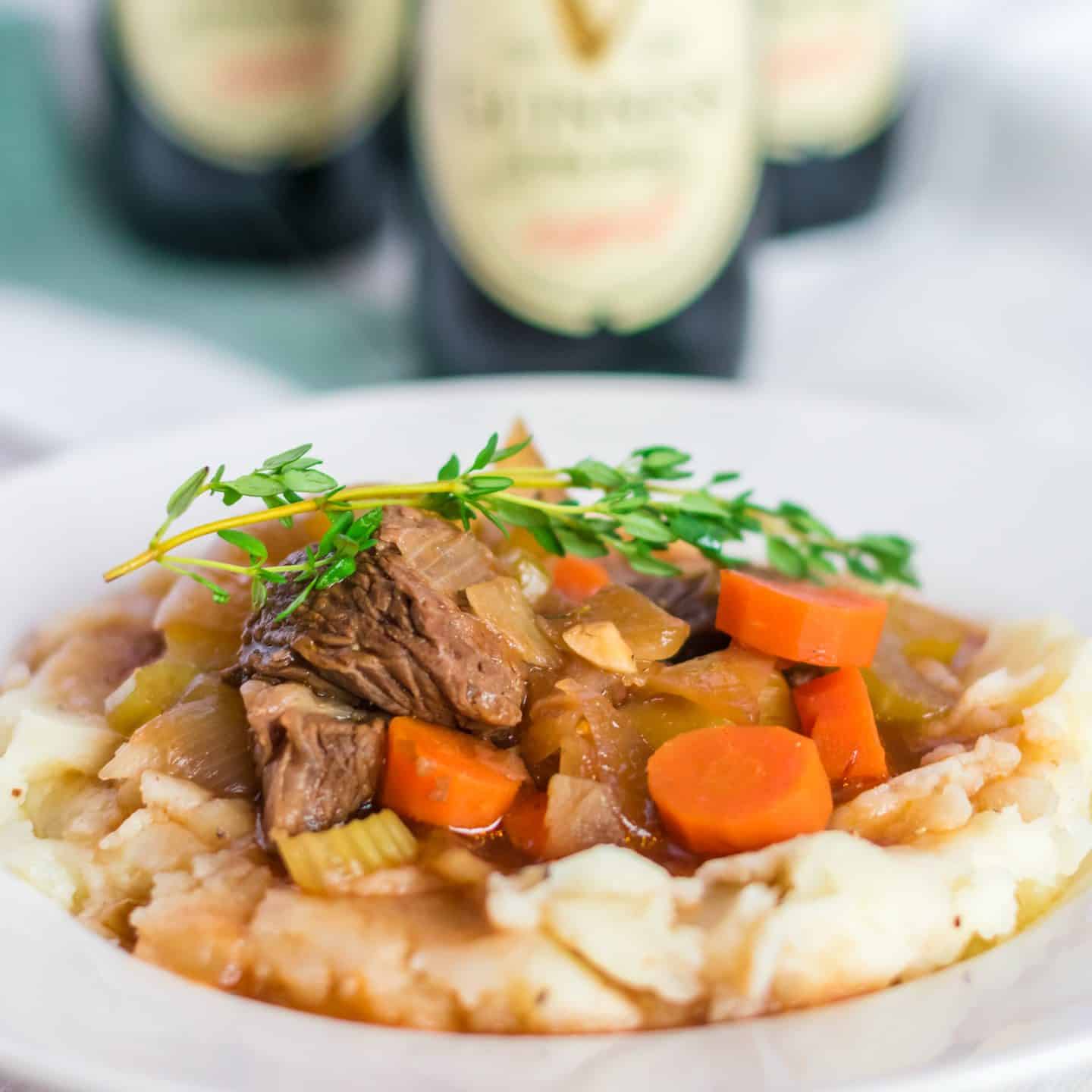 Irish Guinness Beef Stew Traditional Pub Recipe