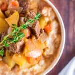 slow cooker guinness beef stew