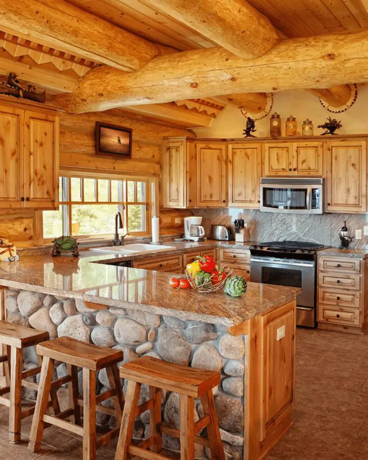 log cabin decor
