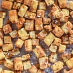 crispy baked tofu