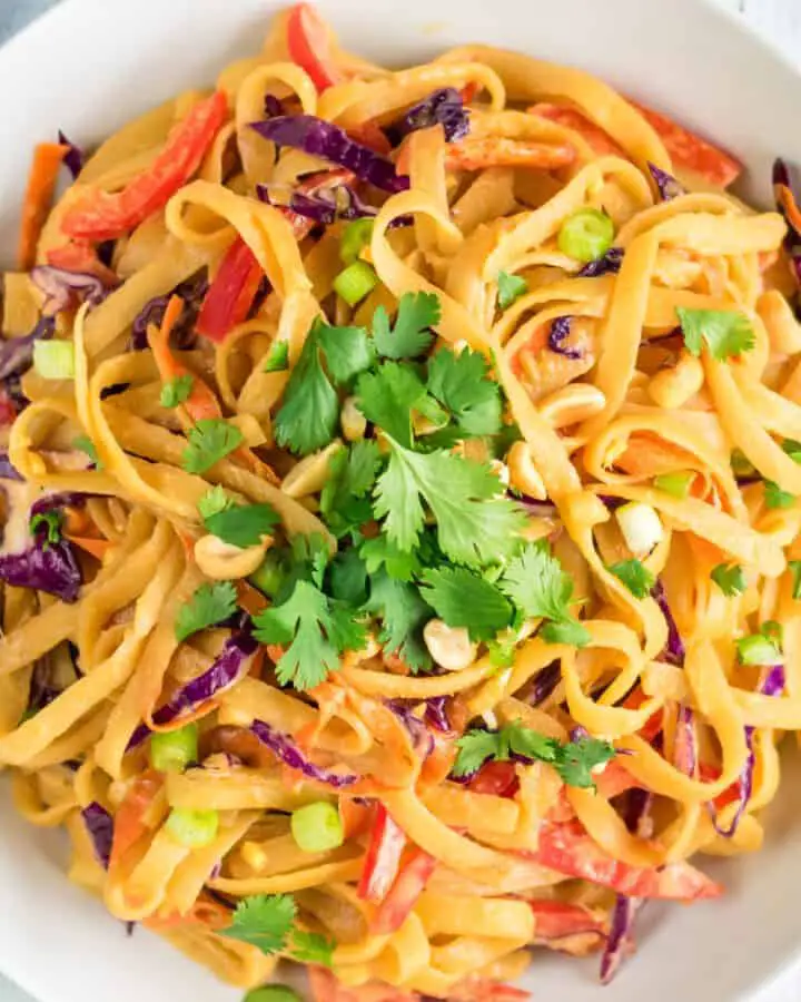peanut sauce noodles
