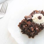 brownie baked oatmeal